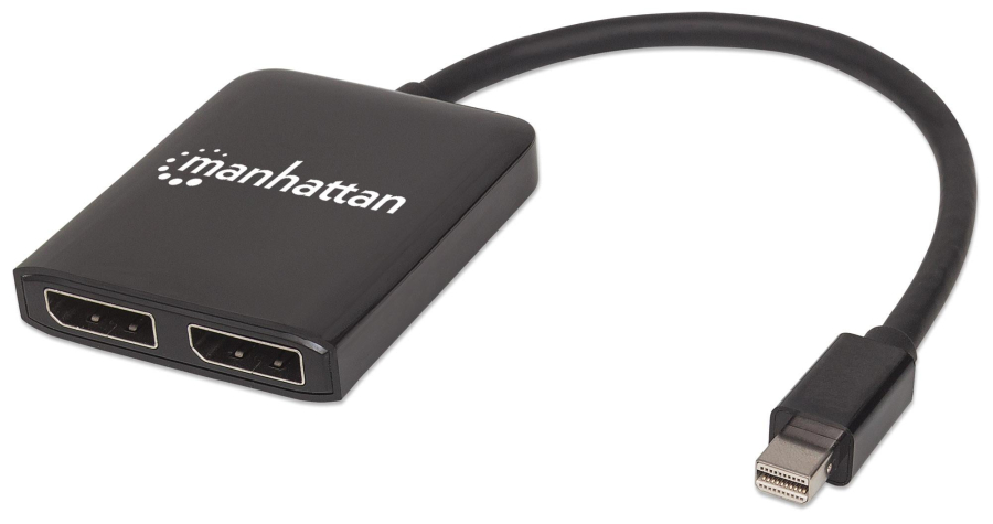 Splitter Hub Mini DisplayPort a 2 porte DisplayPort con MST